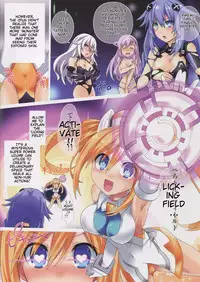 (CT27) [True RIDE (Shinjitsu)] Honya~ Henshi-n! Megami ni Natte Nepnep Peropero (Hyperdimension Neptunia) [English]