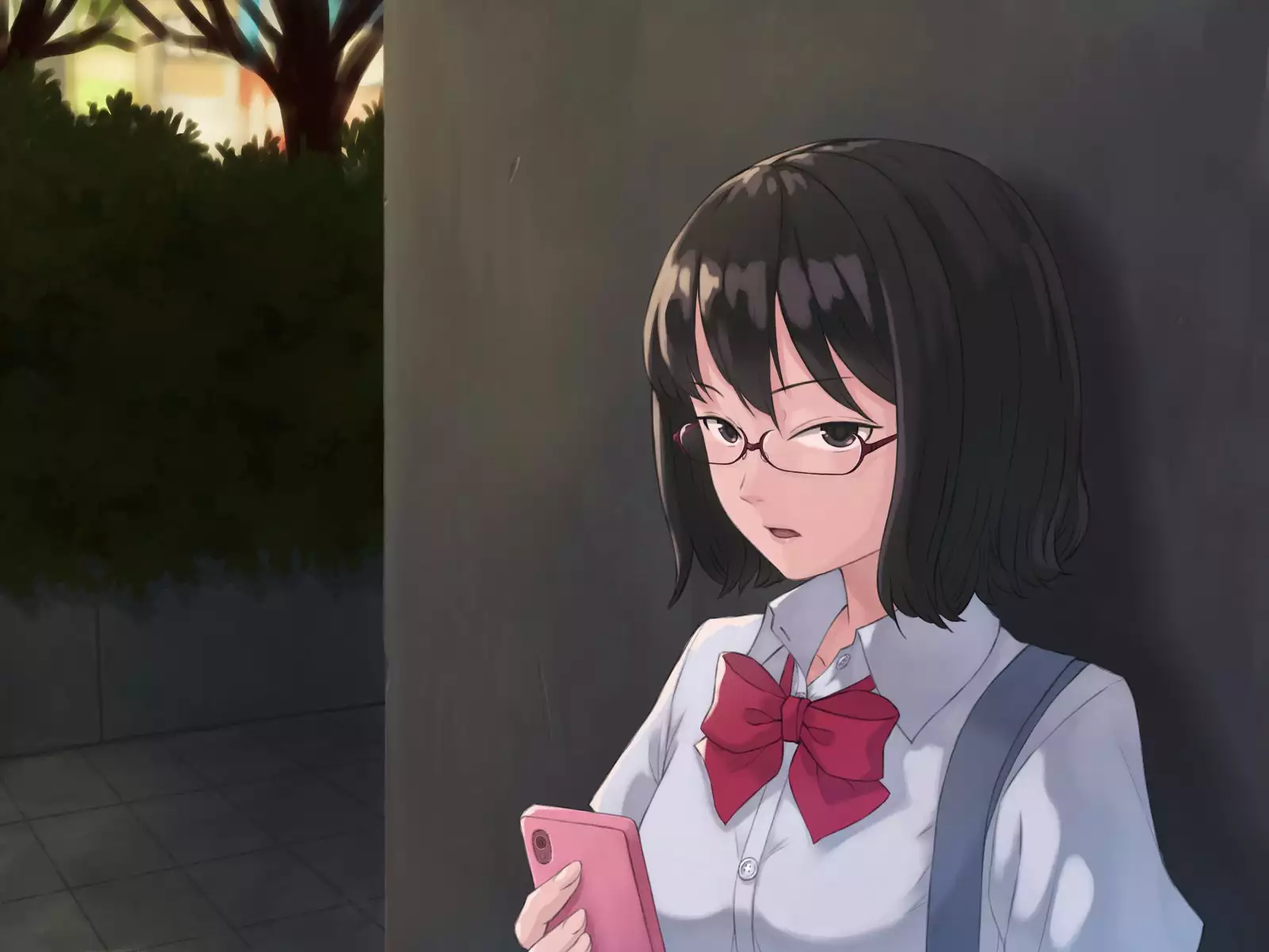 Kuru-kei megane JK ga ossan to enko suru hanashi