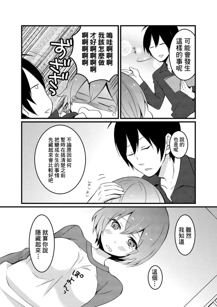 Totsuzen Onnanoko ni Natta node, Ore no Oppai Monde mimasen ka? 1