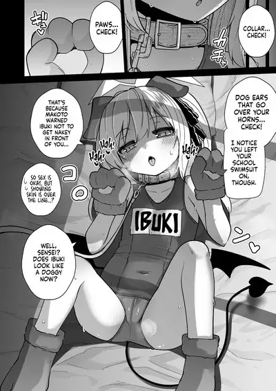 Sensee Ibuki to Wanwan Gokko Shiyo? | Sensei! Do You Wanna Play Pretend Doggies With Ibuki?