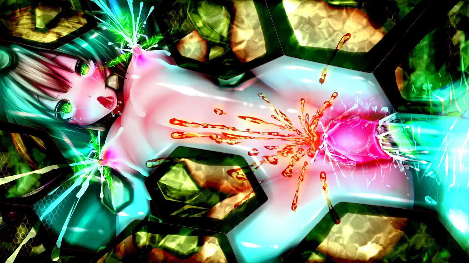 Kyokugen Zetcho Kikaikan · Enerugi Sanshutsu no Tame Ni Kyosei Mugen Zetcho Sa Se Rareru Shojo-tachi