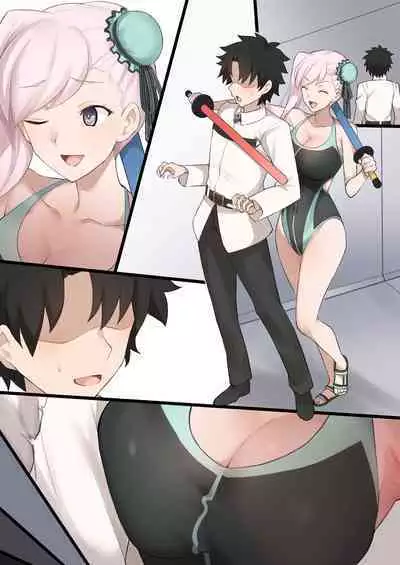 [Terasu MC] Mizugi Musashi ni Mitsugigasareta Ue ni Kokujin Dekachinpo NTR Douga de Medb ni Chinpo Shibakareru Manga (Fate/Grand Order) [Chinese] [無邪気漢化組]