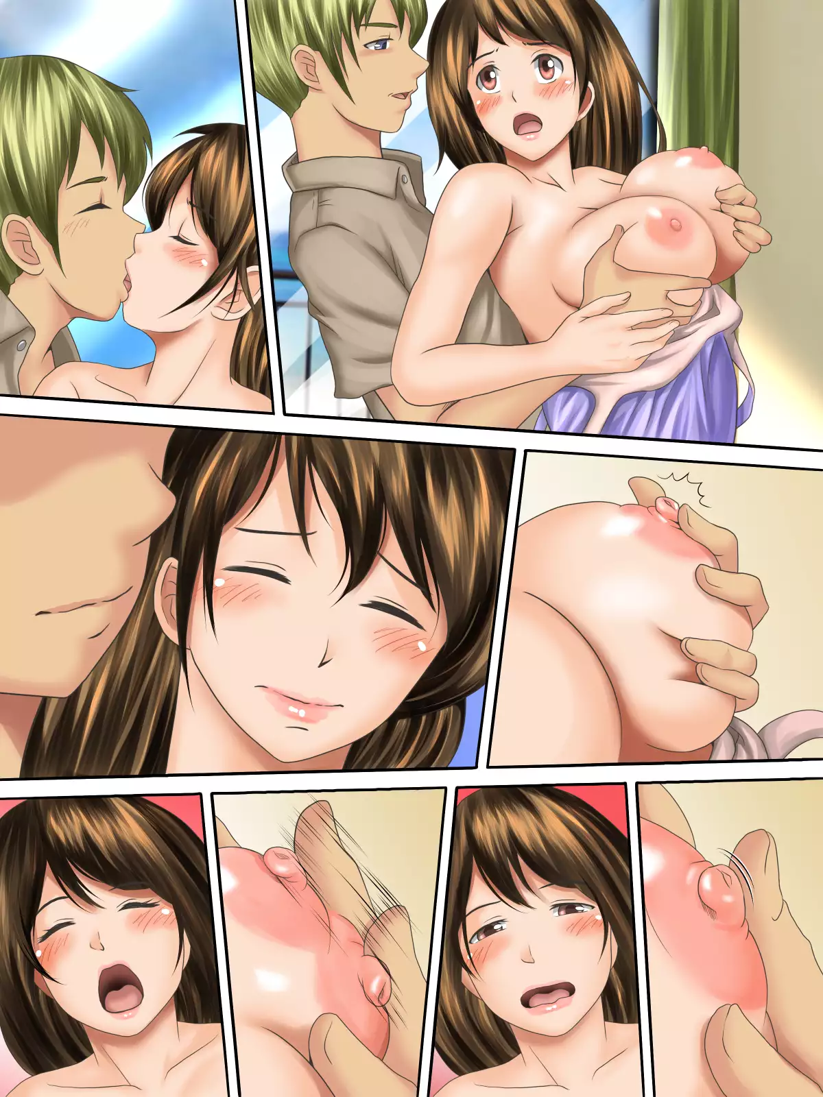 Kaigai Kyoshiki ni Sanretsu Shita Motokare ni Ikikuruwasareru Niizuma -Zenpen-