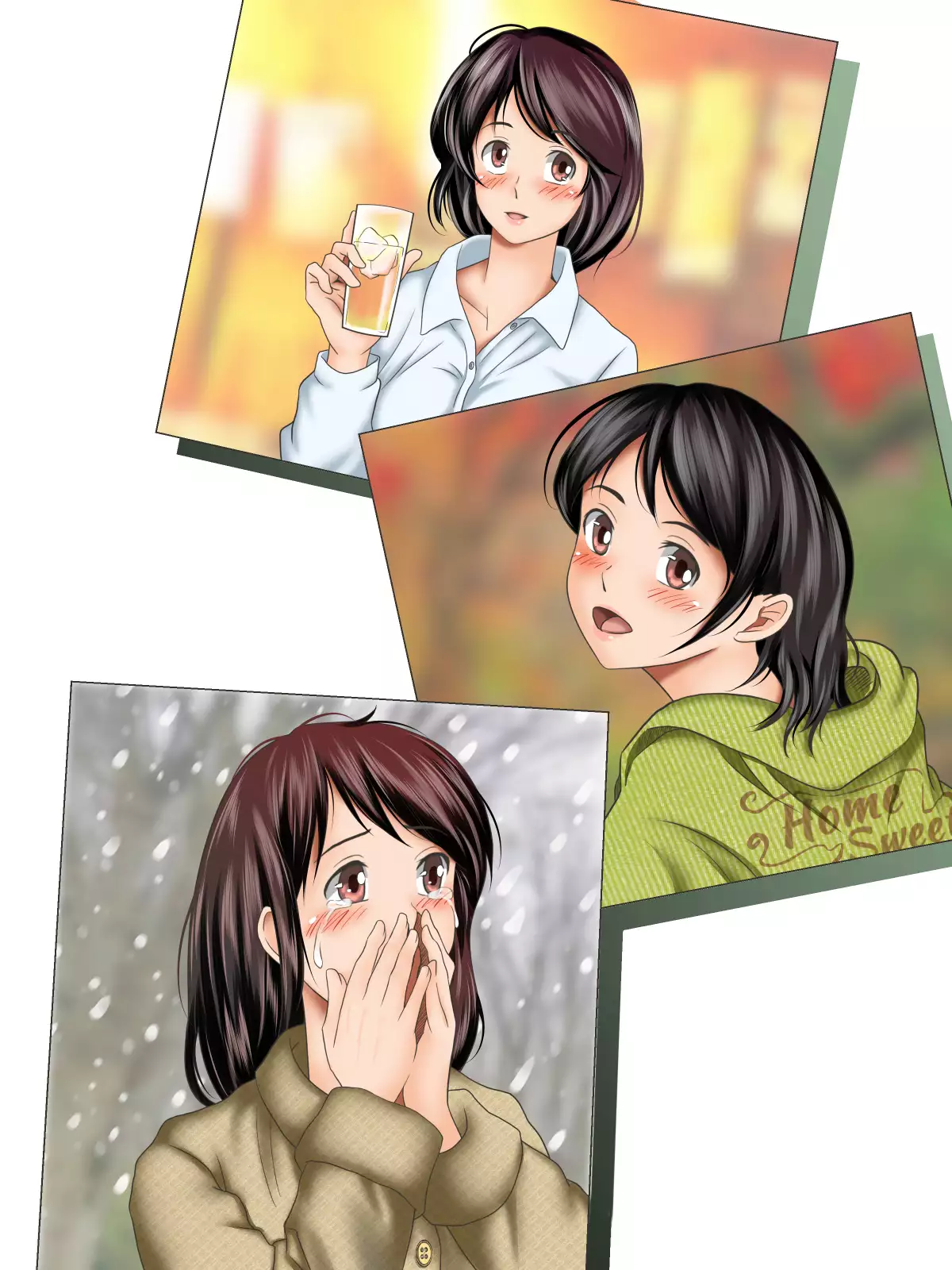 Kaigai Kyoshiki ni Sanretsu Shita Motokare ni Ikikuruwasareru Niizuma -Zenpen-