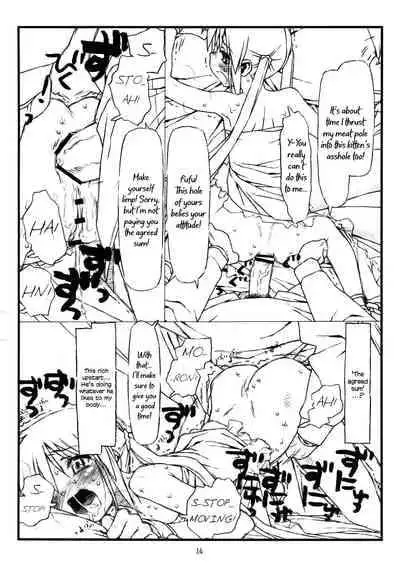 (C74) [bolze. (rit.)] Kara no Naka no Kotori ja Naku Ori no Naka no Koneko | Not a Sheltered Songbird But a Caged Kitten (Hayate no Gotoku!) [English] {defski}