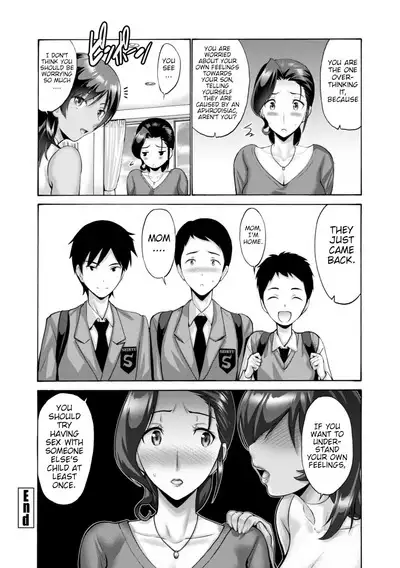 Haha wa Musuko ni Koi o Suru Ch. 3 | Mom lusting for her sons. Part 3