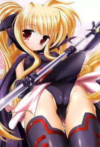 (COMIC1☆7) [STUDIO HUAN (Raidon)] Fate-chan. +Nanoha-chan. ALL FULL COLOR Soushuuhen Shinsouban (Mahou Shoujo Lyrical Nanoha) [English] [desudesu]