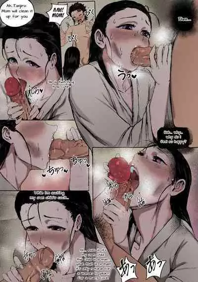 [Tobe] Haha to Watashi (ge) | Mother and I (Second Part) (Kimetsu no Yaiba) [English] [Uncle Bane] (Colorized)