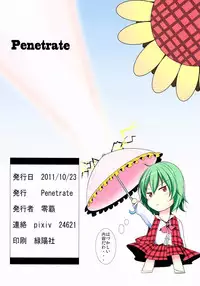 (SC53) [Penetrate (Reiha)] Yuuka H Taiyou no Hata Nite (Touhou Project)