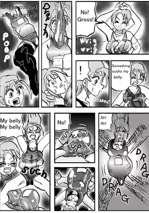 The real vore of the gaintess & Man-sucking leech fear