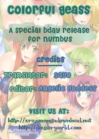 (C71) [HAPPY WATER (Kizaki Yuuri)] Colorful Geass (Code Geass: Lelouch of the Rebellion) [English] [D-W]