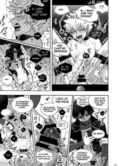 (Hanjuku Hero Life 4) [APOLLO (JIRO)] BAD END (Boku no Hero Academia) [English]