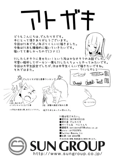 TS Hime wa Okasaretai.