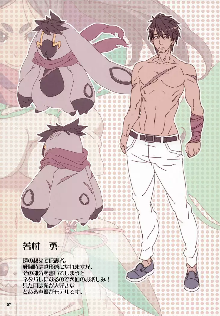 Meten Puela + Settei+Omake bon