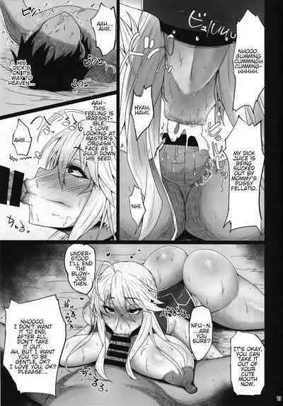 (C94) [Ginjou Maggots (Kurotama)] Chichiue no Okuchi no Naka ga Amarinimo Kimochi Yokute Shasei ga Tomaranai (Fate/Grand Order) [English]