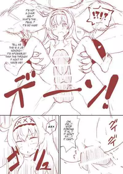 (ComicVket 1) [Fuwaten (Tenjo Ryuka)] Nobeta ga Shippai shite mo Joshinzou ni Modorenakatta Ohanashi | A story about Nobeta not returning to the Goddess Statue even though she failed (Little Witch Nobeta) [English] [aerozext]