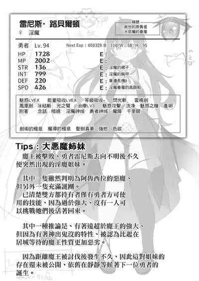 Maou ni Idonda Yuusha ga Succubus​ ni Ochite iku Hanashi