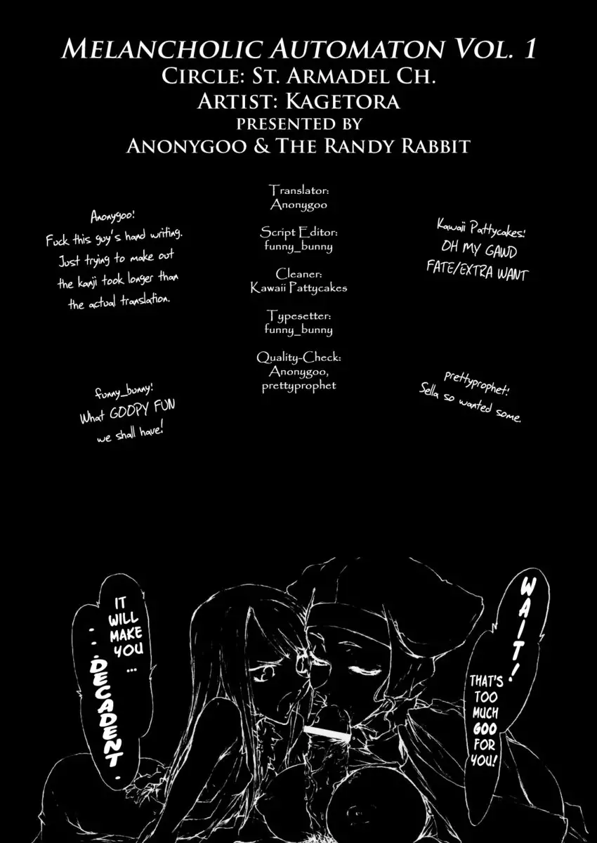 Melancholic Automaton 1