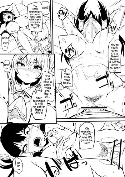 [Makin] Futanari Flan-chan Ga Reimu O Choukyou Suru Manga | Futanari Flan-chan Training Reimu (Touhou Project) [English] [Solas]