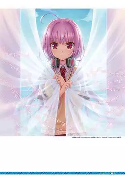 Daitoshokan no Hitsujikai Visual Fan Book Houkago Shippo Days & Dreaming Sheep Visual Fan Book