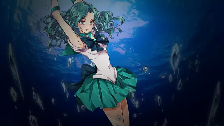 Inran Senshi Sailor Neptune ~ Yuugana Saijo ga Mesubuta ni Ochiru Toki ~
