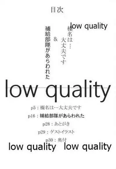 (C85) [Depression (Kirieppa)] Haruna wa... Daijoubu desu & Hokyuu Butai ga Arawareta (Kantai Collection -KanColle-)