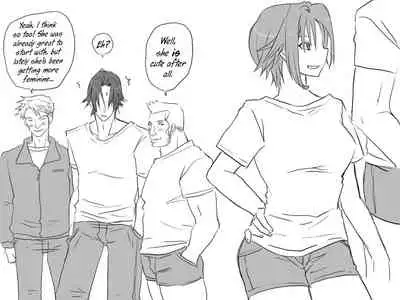 [Eroe] Seitenkango, Shinyuu to | After I got genderbend, my friend and I... [English]