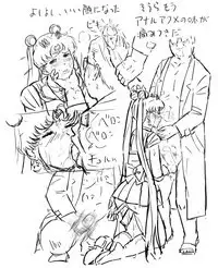 [8 no Ji Club (Hyou)] Blog Sketches - part 2 (Sailor Moon Story)