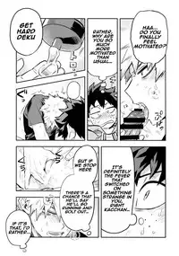 (Douyara Deban no Youda! 12) [Kometubu (Rittiri)] Kazehiki Kacchan to Boku no Koubousen | The Battle Between Sick Kacchan and Me (Boku no Hero Academia) [English]