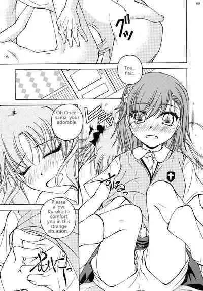 [Ringo Koucha (Futatsuki Kazuo)] Onee-sama o Ruijinen to Sememakuri desu no!! | I'm Attacking Onee-sama with the Monkey!! (Toaru Kagaku no Railgun) [English] [Digital]