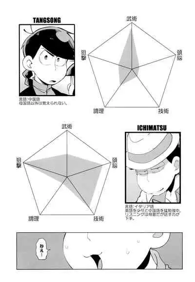 (Kahou wa Nete Matsu SPARK2017) [INUMERY (Koutei Mikado)] IL MIO DRAGO 2 (Osomatsu-san)