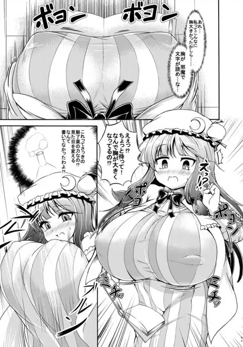 Patchouli-sama ga Futotte Sakunyuu Sareru Hon