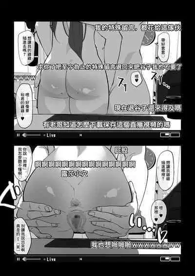 Camera Kiriwasurete SEX Namahaishin Shichau Musume | 忘關攝像頭後SEX直播少女