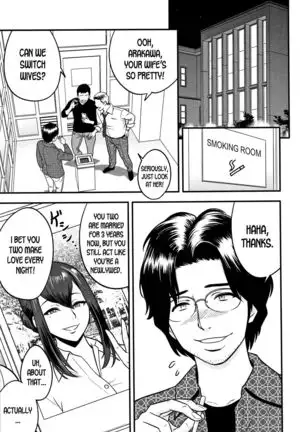 Dankon Sousai -Hitozuma Kyoushi ga Netorareru made no Kiroku- Ch. 1-5