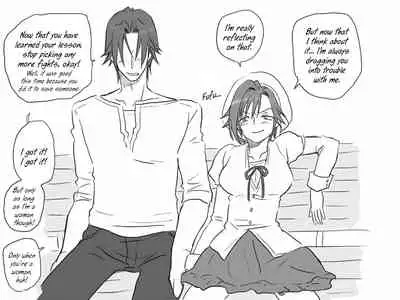 Seitenkango, Shinyuu to ～Aibou Hen～| After I got genderbend, my friend and I...