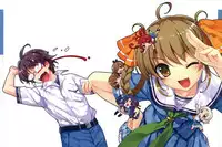 [Abhar](Misaki Kurehito) Suiheisen made Nan Mile? Smile Cubic! Visual Fanbook (High Quality)