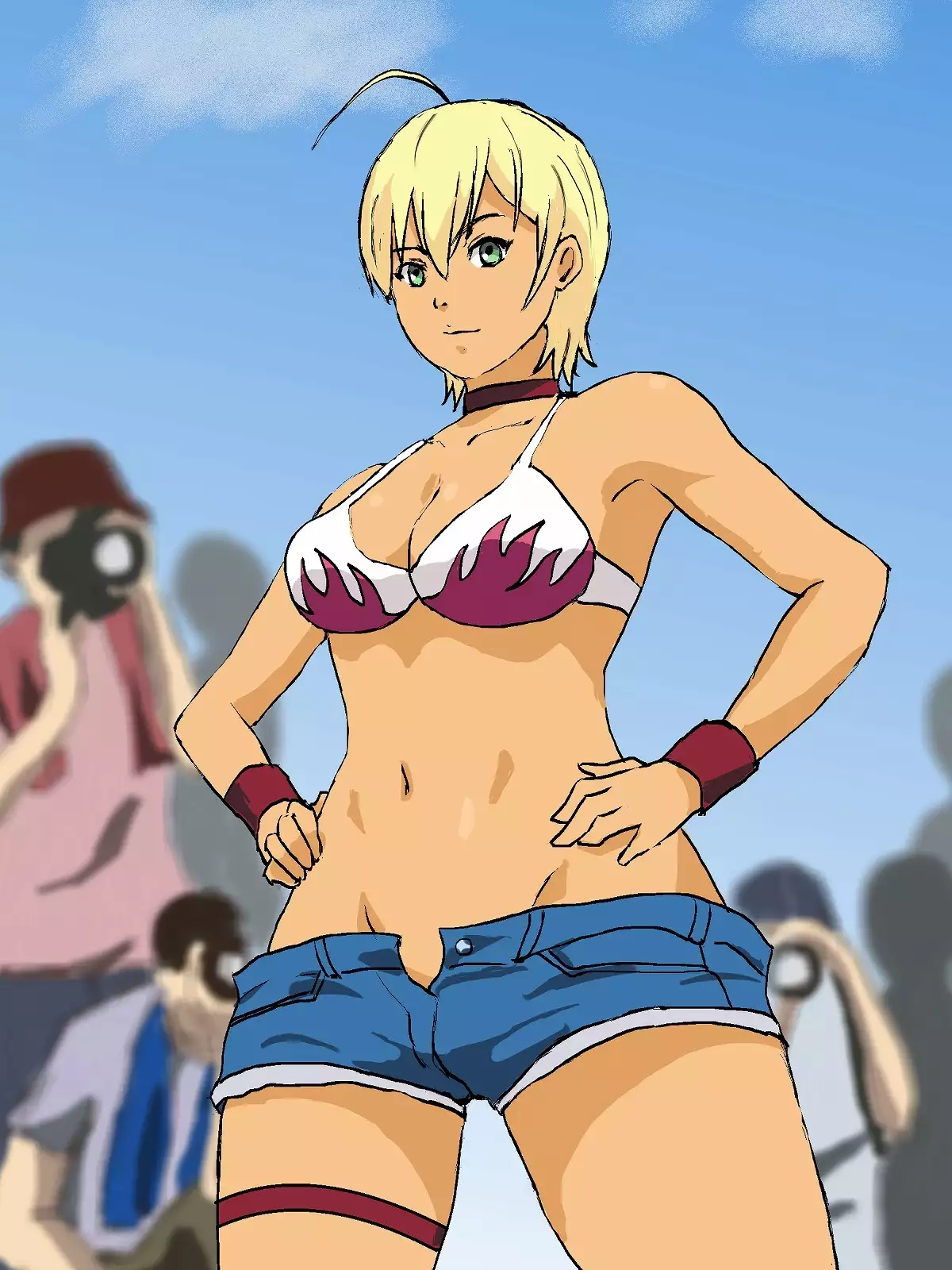 Cosplayer ga Satsueichuu ni Omorashi suru dake no Ohanashi