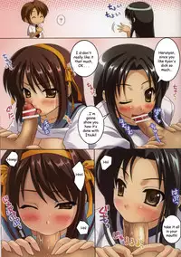 (C70) [Tamashii Max (Nanami Ayane)] Three-man Cell ~Full Color Edition~ (The Melancholy of Haruhi Suzumiya) [English] [EHCOVE]