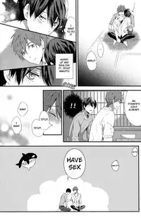 (SPARK9) [Hinan Kaishuuoke (Mina)] Makoto Nara Taberarete mo Ii yo | If it's Makoto, I don't mind being eaten (Free!) [English] [Milollita] [Decensored]