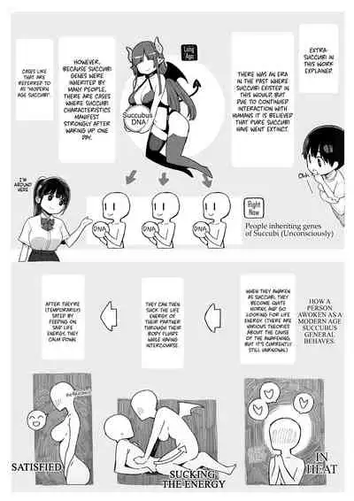 Mijika na Onee-san ga Succubus datta node Sakusei sareru Ohanashi | The Story of How The Big Sister Neighbor Squeezed My Semen Because She was a Succubus