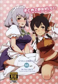 [Vitamin Gohan (Hasegawa Keita)] Matomete Tsugou ga Ii! (Touhou Project) [Digital]