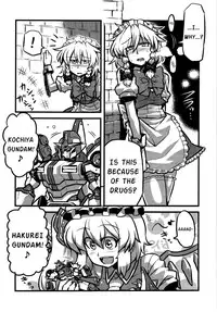 (CT19) [Circle Nuruma-ya (Tsukiwani)] Sakuya-san Yakumousou | Sakuya-san's Drugged-Up Delusions (Touhou Project) [English] {Sharpie Translations}