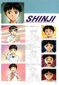 [GAINAX] Datsui Hokan Keikaku / Shinji to Yukai na Nakama Tachi Complete Genga Shuu (Stripping Instrumentality Project)