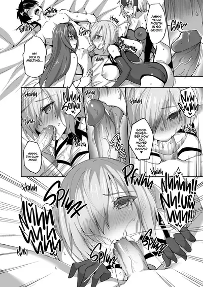 [Labomagi! (Takeda Aranobu)] Shishou ga Michibiku Chaldea Servant Harem Seikatsu | Chaldea Servant Harem Life with Master (Fate/Grand Order) [English] [2d-market.com] [Decensored] [Digital]