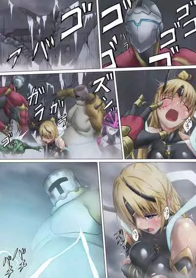 [BackyourLuck (mogO-721)] Heroine Haijoku ~5-nin no Teki ni Kawarugawaru~