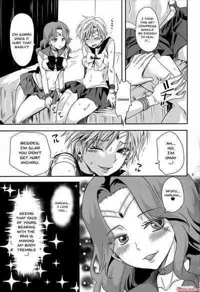 (C89) [Kurione-sha (YU-RI)] Idol Senshi ni Oshioki! ~Uranus no Junan Hen~ | Punishment For An Idol Soldier! ~Uranus Passion Edition~ (Bishoujo Senshi Sailor Moon) [English] {Doujins.com}