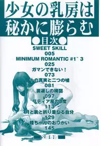 [Matsubara Kaori] Shoujo no Chibusa wa Hisoka ni Fukuramu