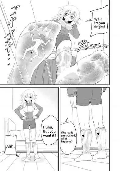 [Ahoderasouryo] Neko-kei Joshi ni Fumareru Hanashi - Be stomped by cat girl [English]