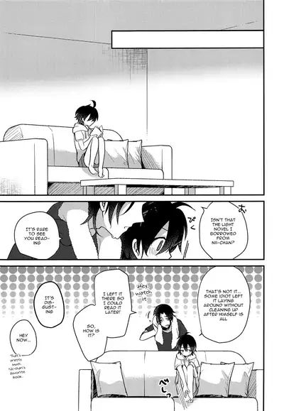 Boku to Onii-chan no Naisho no Orusuban