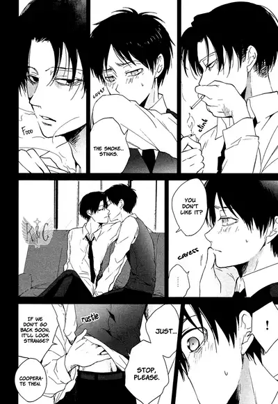 (C86) [YINGHUA (sinba)] Double Affection (Shingeki no Kyojin) [English] [Wings of K&C]